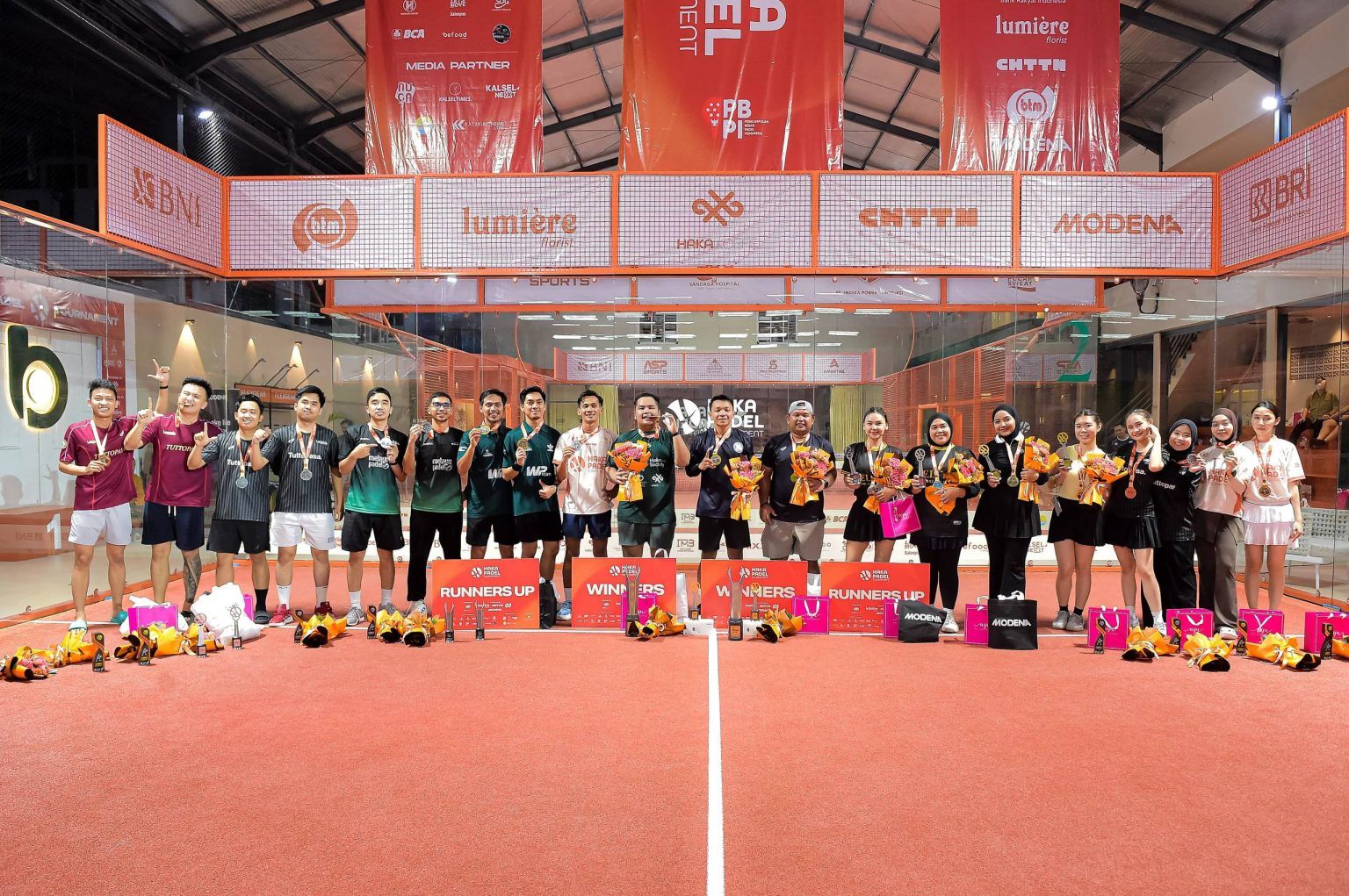 Antusiasme Meledak, HAKA Padel Tournament 2026 Jadi Tonggak Baru Olahraga Padel di Kalimantan Selatan