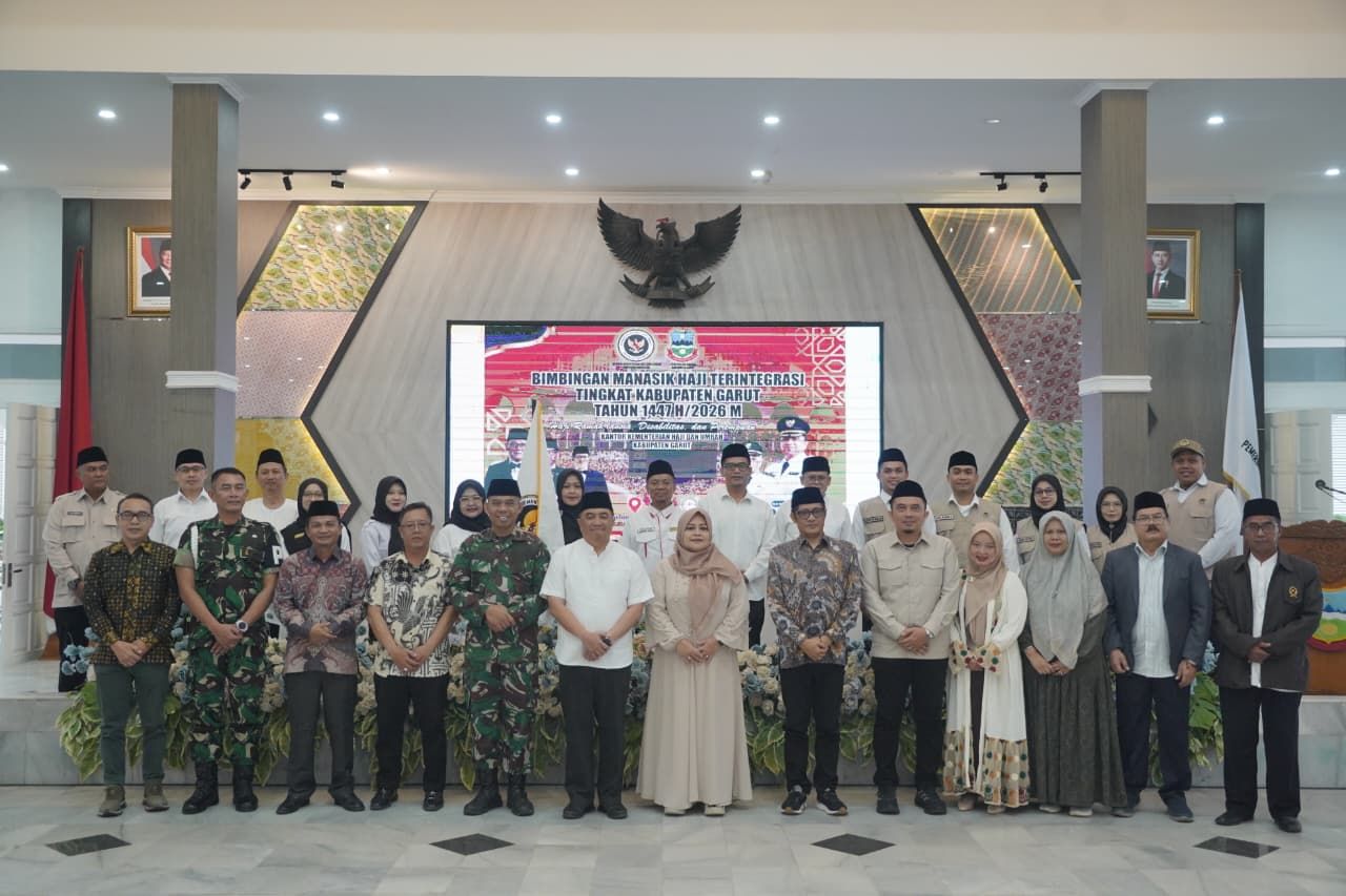 Bupati Garut Buka Manasik Haji 2026, Tekankan Kesiapan Fisik dan Mental Jemaah