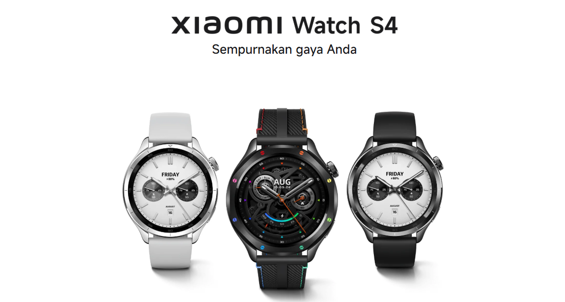 Xiaomi Watch S4 Resmi Masuk Indonesia: Smartwatch Mewah Rp1 Jutaan, Apa Saja Keunggulannya
