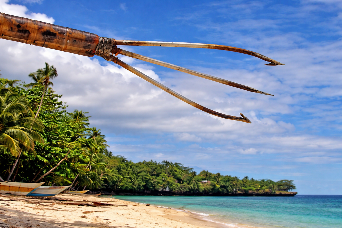 Kalawai: Tombak Tradisional Maluku yang Menyimpan Jejak Keberanian dan Identitas Budaya