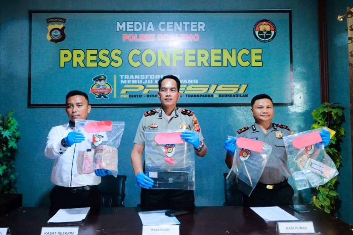 Head Teller Bank di Gorontalo Ditahan Polisi Usai Kuras Kas Rp13 Miliar demi Trading