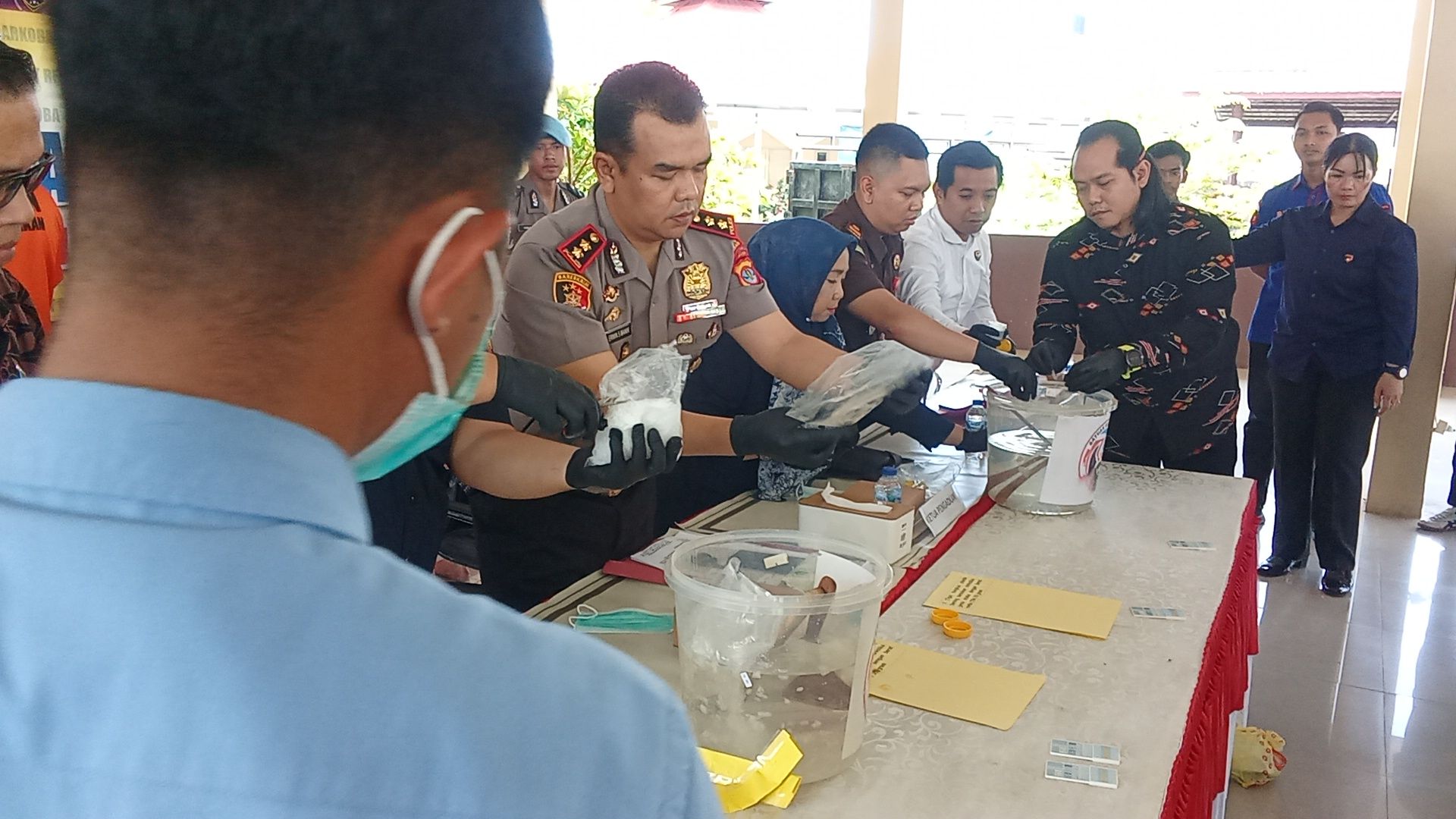 796 Gram Sabu Dimusnahkan, Hasil Sinergitas Aparat di Tarakan