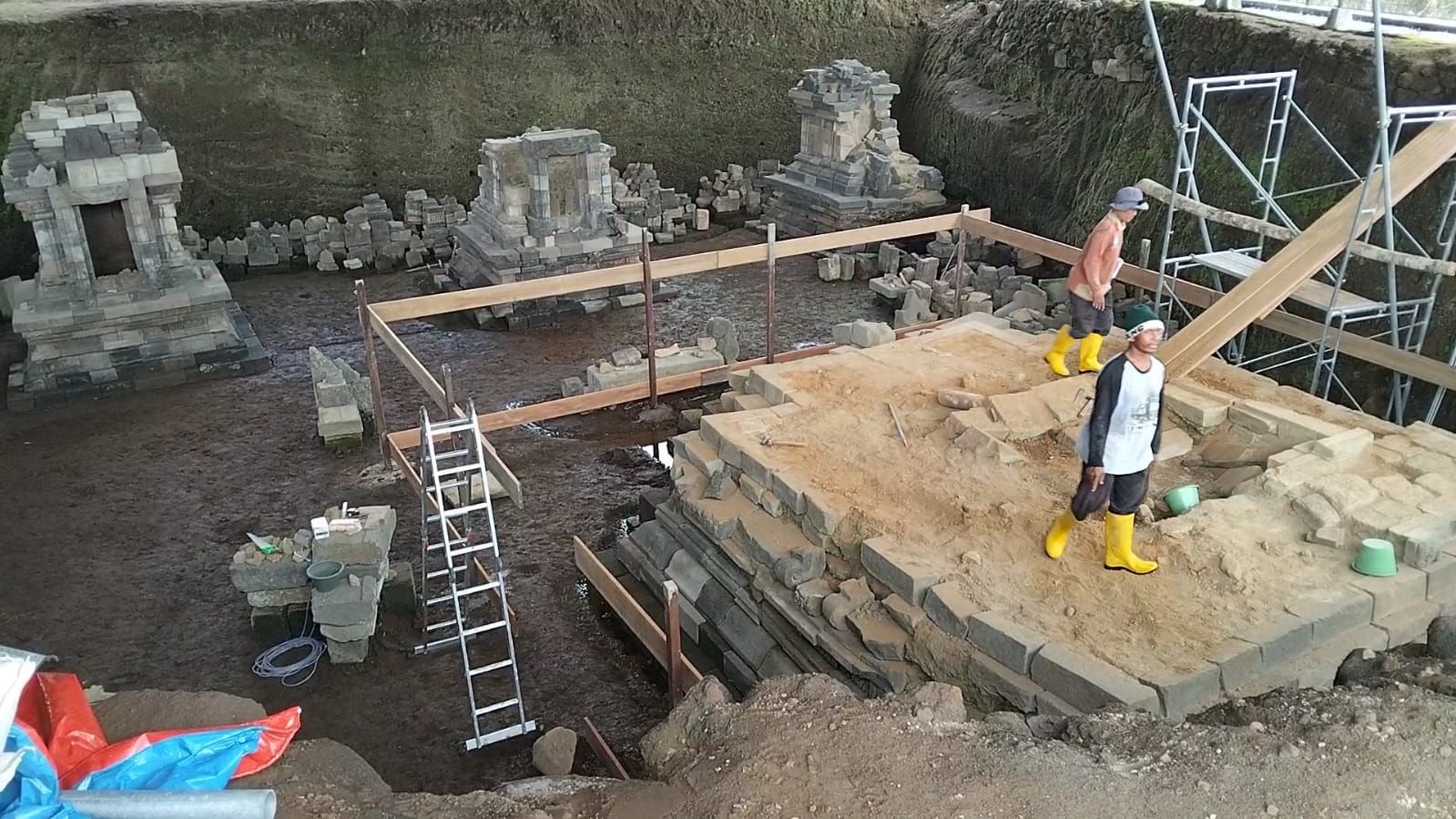 Candi Losari di Magelang Dipugar Total, Sempat Terpendam Lahar Merapi