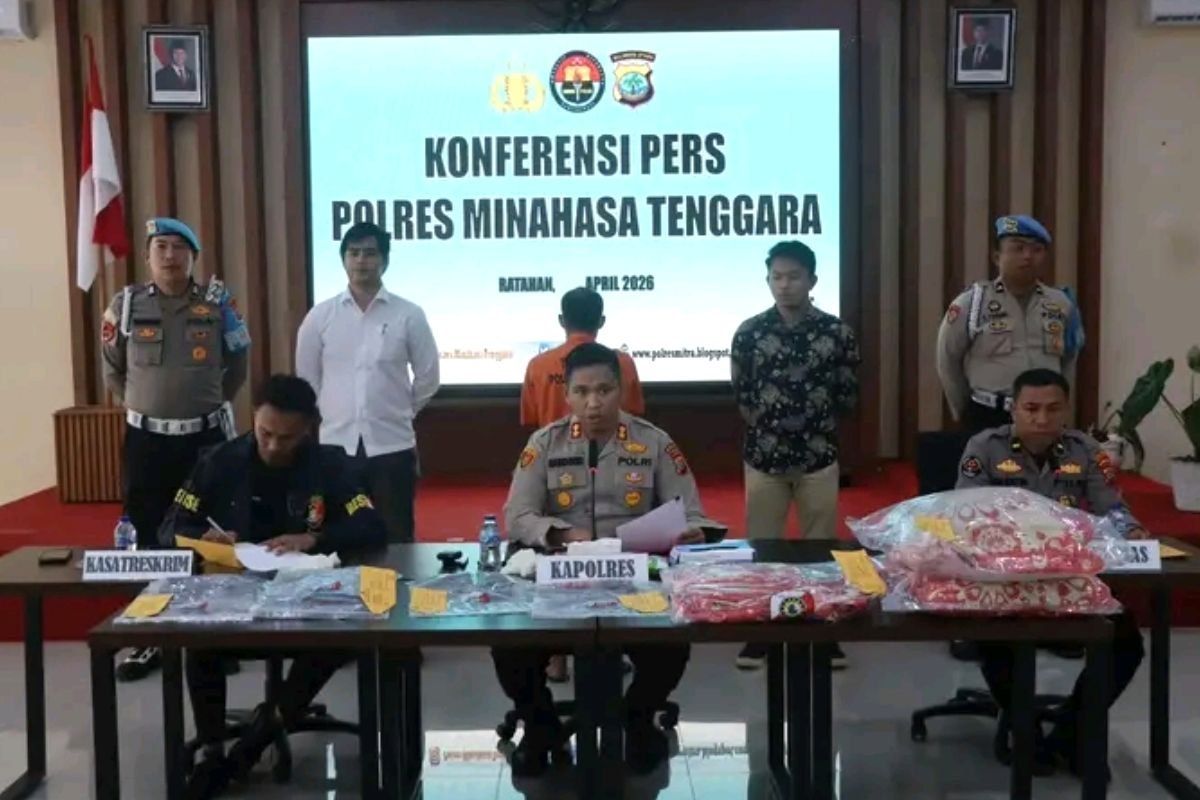 Kasus Suami Tikam Istri di Ratatotok, Polres Mitra Ungkap Motif Pelaku