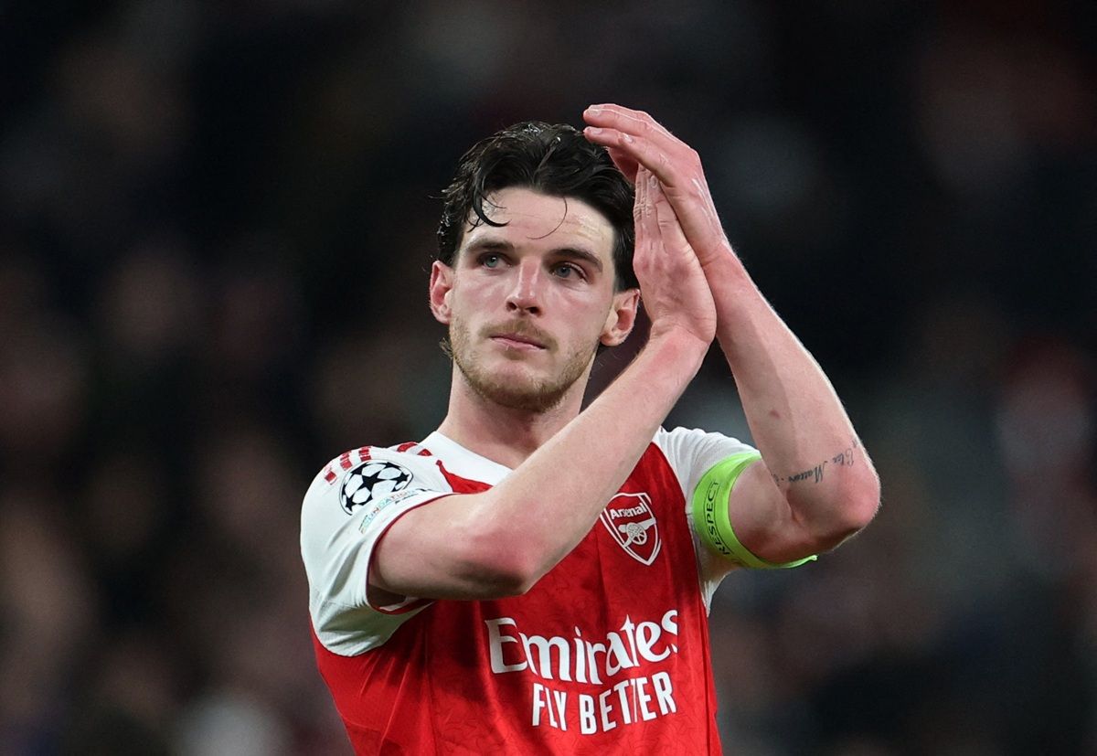 Declan Rice Ingin Arsenal Melangkah Lebih Jauh di Liga Champions usai Lolos ke Semifinal