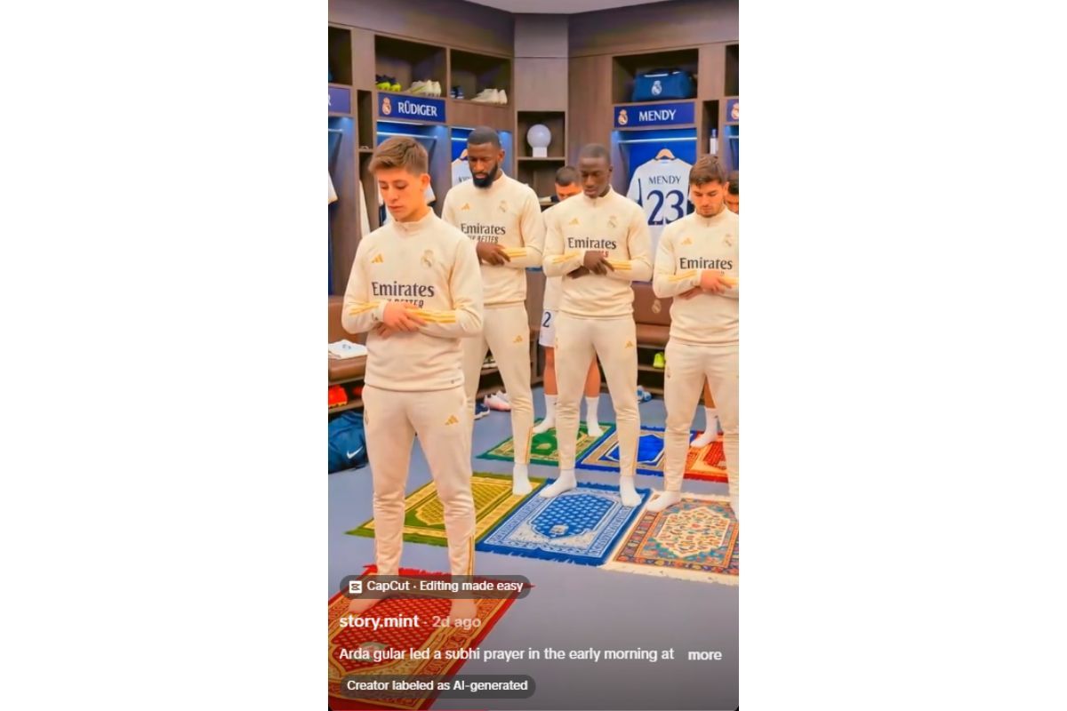 Video Viral Arda Guler Pimpin Salat di Allianz Arena, Benarkah? Ini Faktanya!