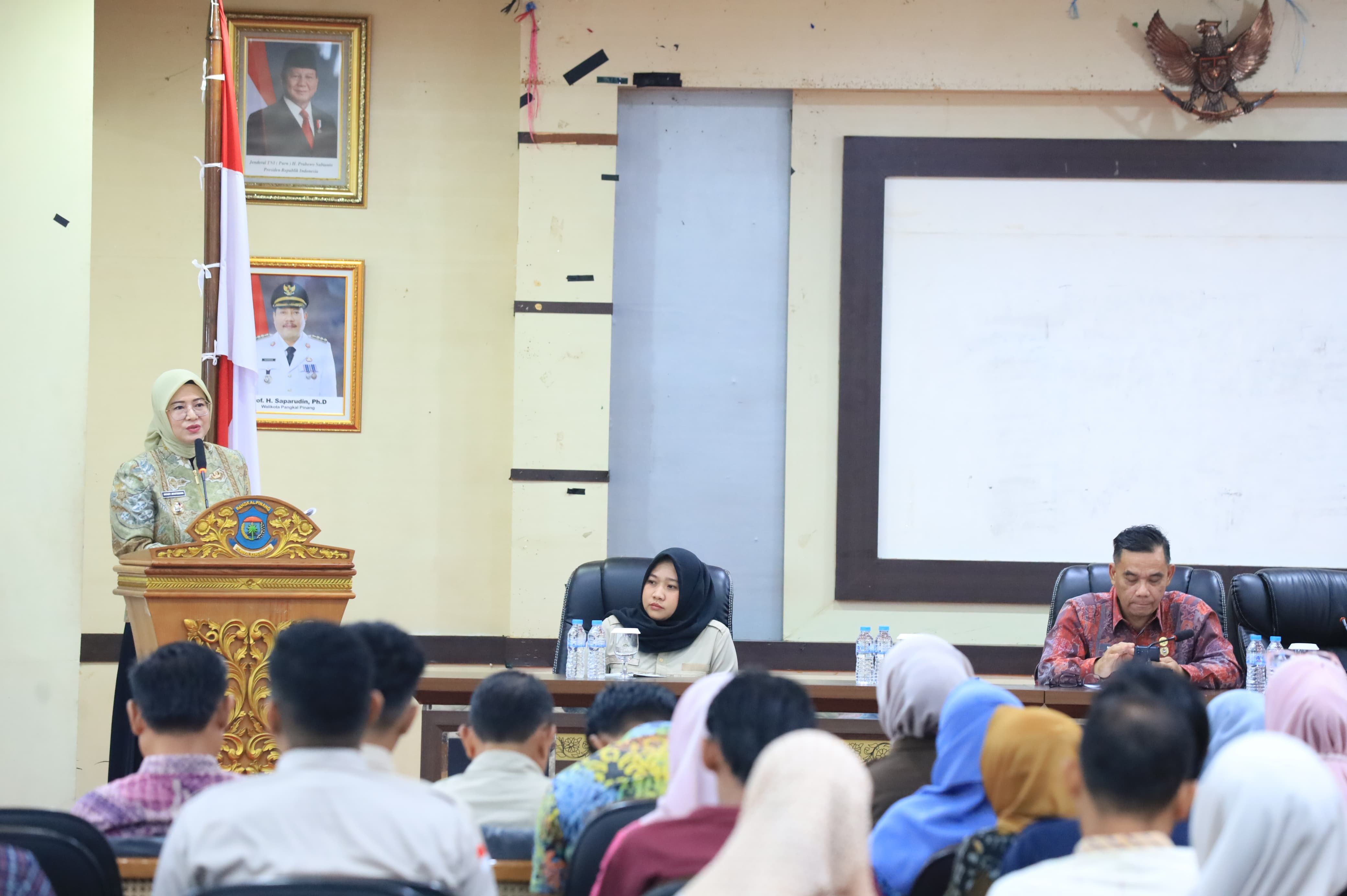 Hanya Dua yang Penuhi Syarat, Wawako Pangkalpinang Dessy Sentil SPPG, Maksimalkan Keberadaan Satgas MBG