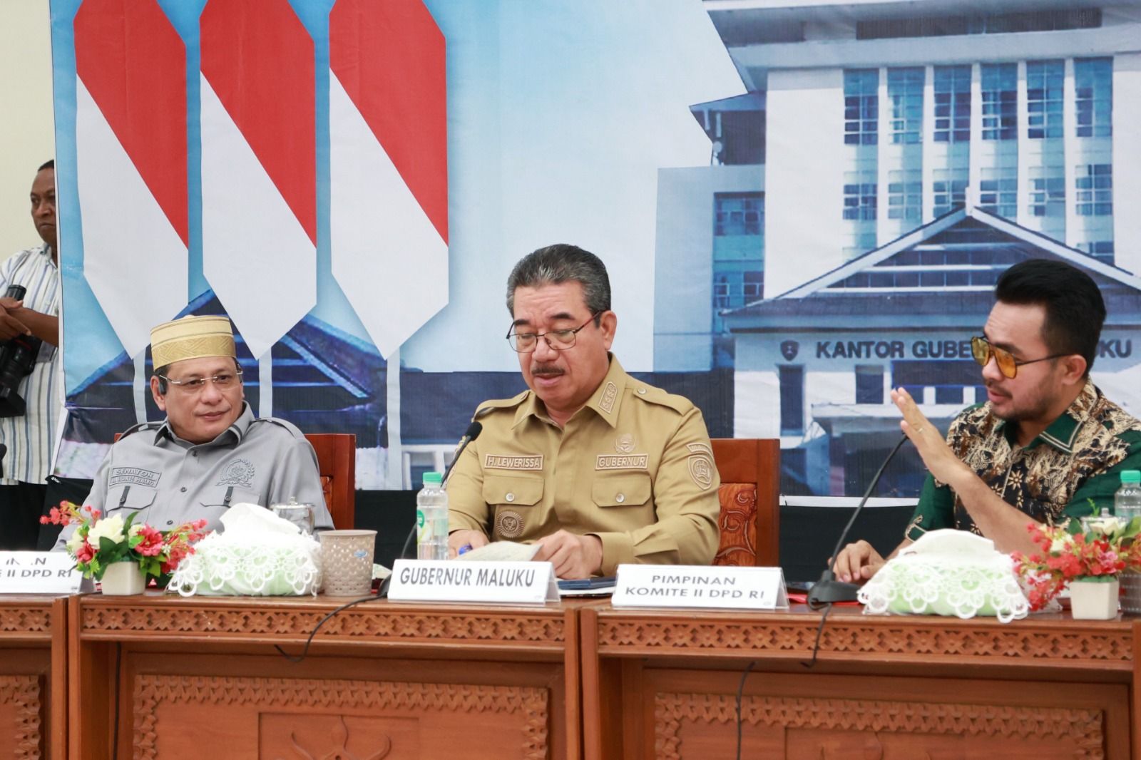 Gubernur Maluku Apresiasi Kunker Komite II DPD RI untuk Perkuat Pengawasan Energi