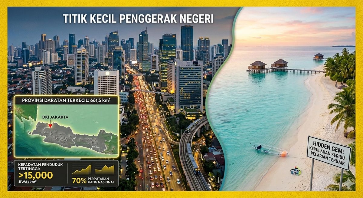 Berstatus Provinsi Terkecil di Indonesia: Mengapa Jakarta Tak Pernah Berhenti Tumbuh?