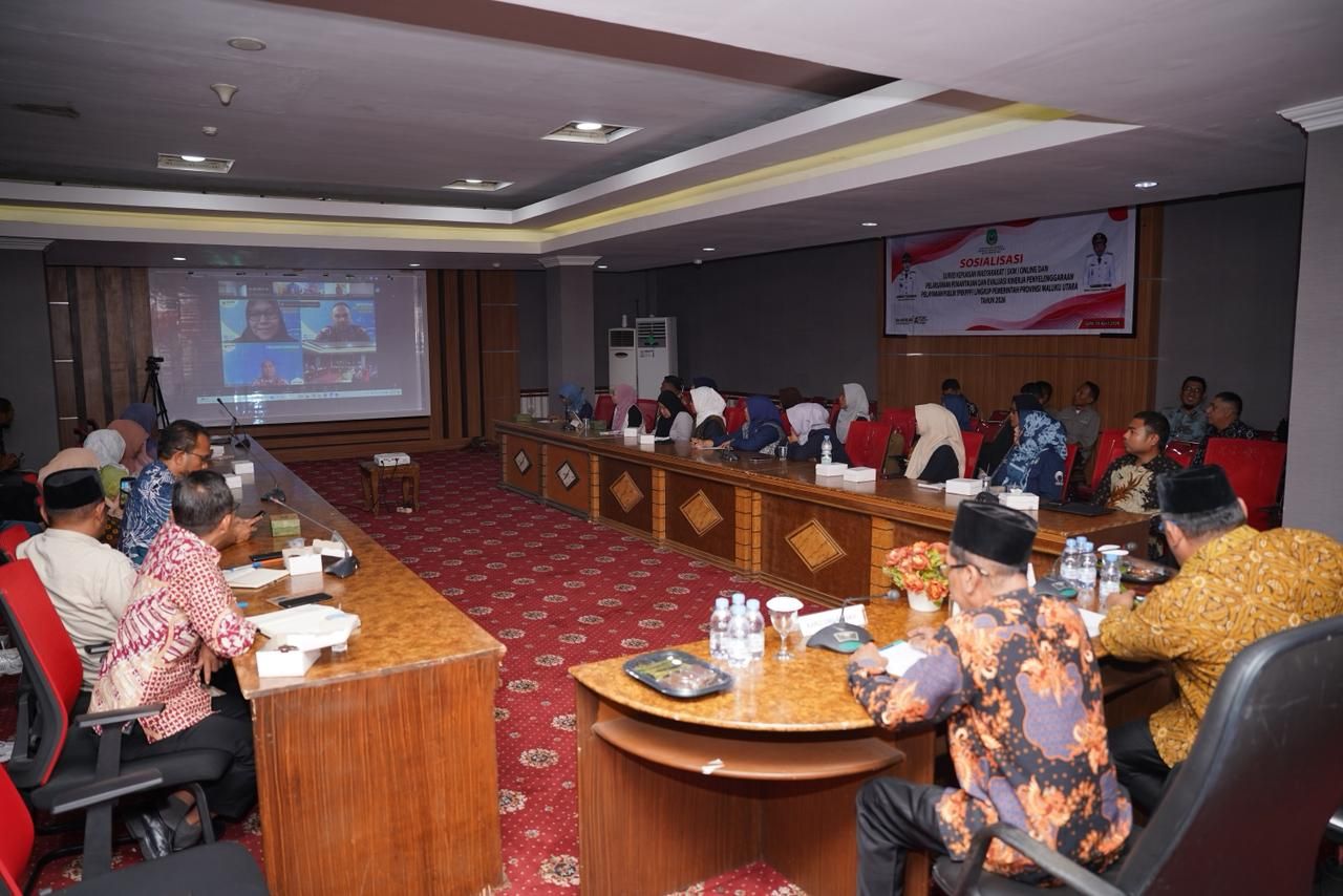 Pelayanan Publik Maluku Utara Tembus 127,54 Persen, Lampaui Target Nasional