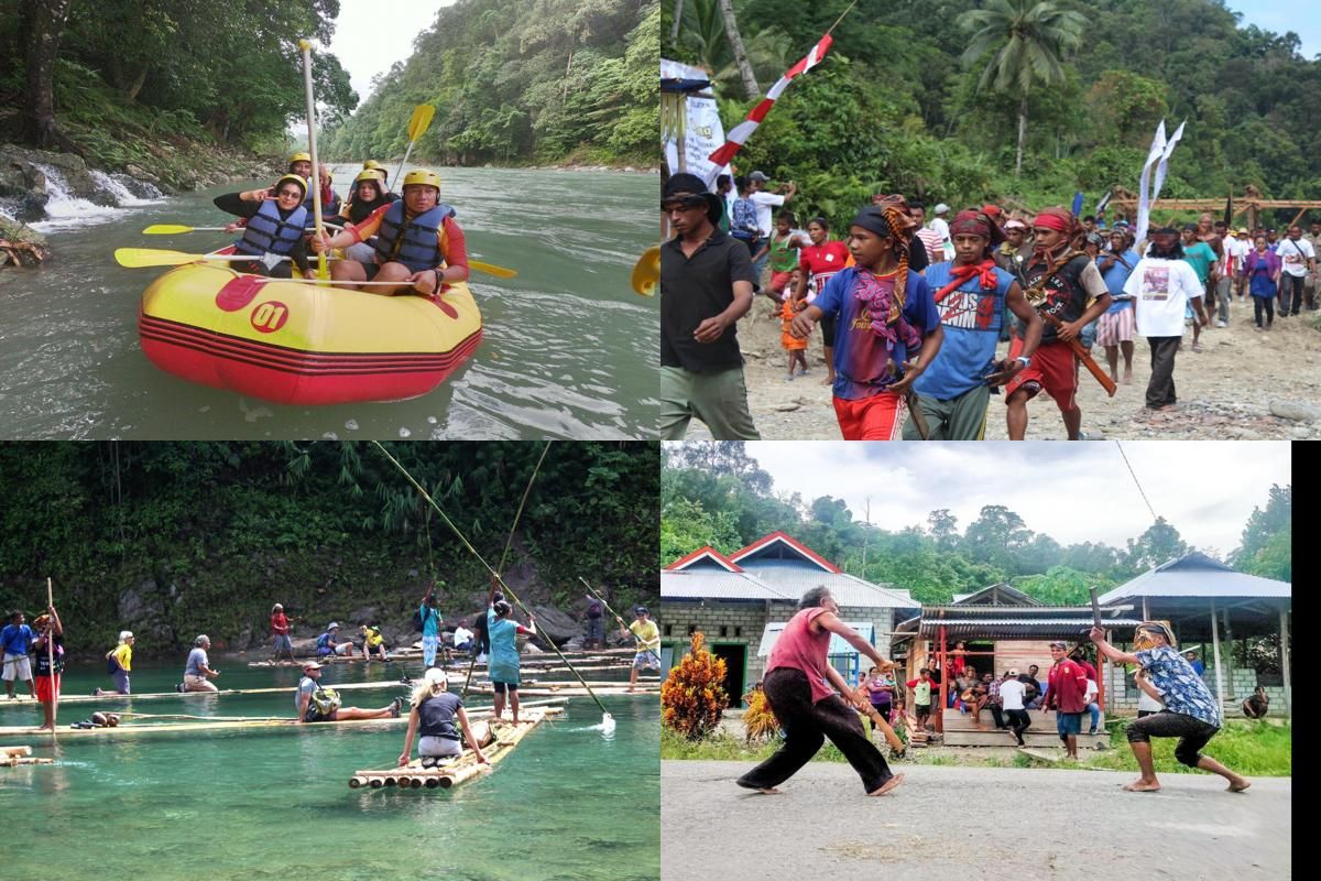 Pesona Desa Wisata Namrinat: Surga Arung Jeram dan Tradisi Duen di Aliran Sungai Waetina