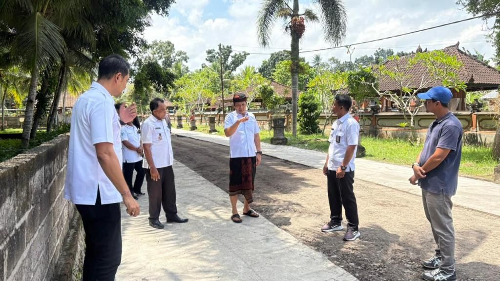 Tiga Ruas Jalan di Candikusuma Diperbaiki, Pemkab Jembrana Gelontorkan Rp1,7 Miliar