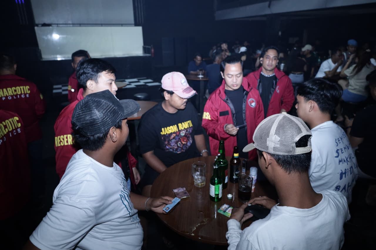Polda Banten Gelar Razia Gabungan Tempat Hiburan Malam