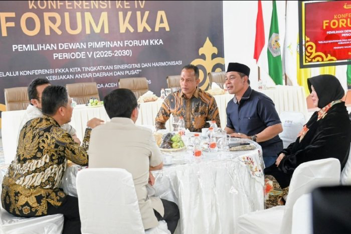 Hadiri Forum KKA, Bupati Aceh Besar Bahas Strategi Pembangunan