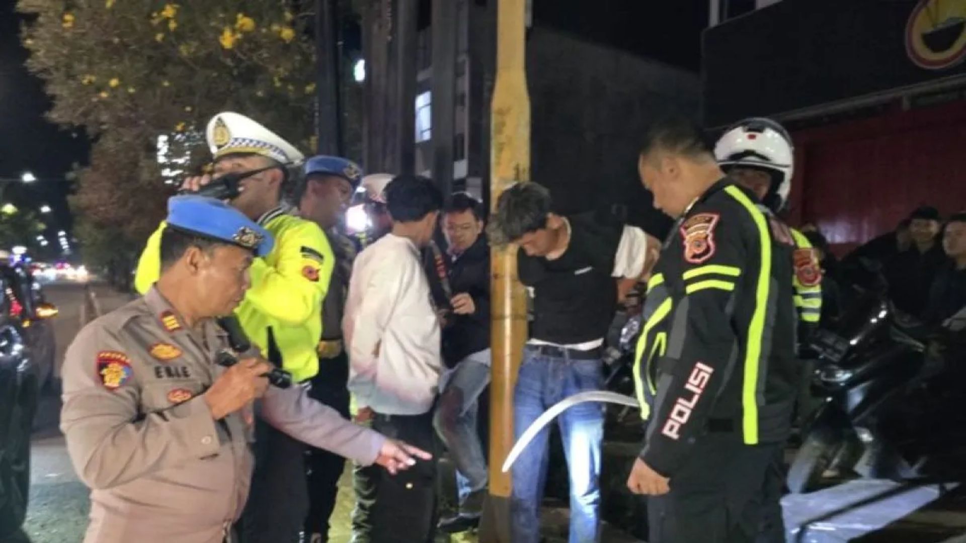 Razia Knalpot Bising di Cianjur, 118 Sepeda Motor Diamankan