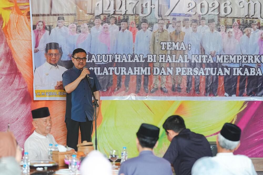 Halalbihalal IKABA Sulsel, Sekda Jufri Rahman Ajak Alumni Perkuat Kolaborasi Pembangunan