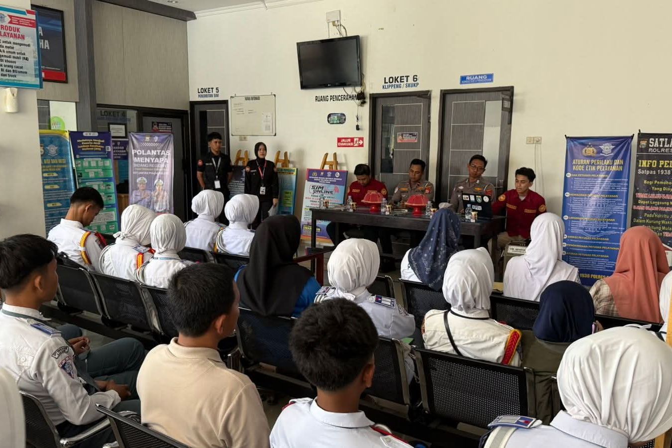 Satlantas Polres Bone Matangkan Persiapan Perkemahan Terpadu PKS 2026