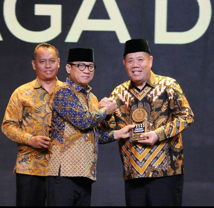 Gubernur Hidayat Arsani Raih Penghargaan Provinsi Terbaik atas Penilaian Rasio Tertinggi Film Pendek Jaga Desa Tingkat Provinsi tahun 2026