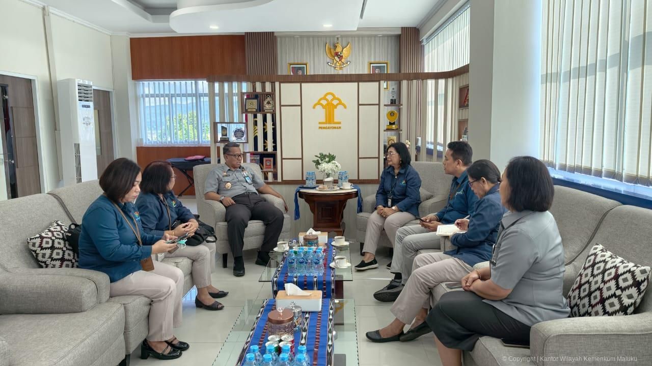 Kemenkum Maluku dan BPS Perkuat Sinergi Sukseskan Sensus Ekonomi 2026
