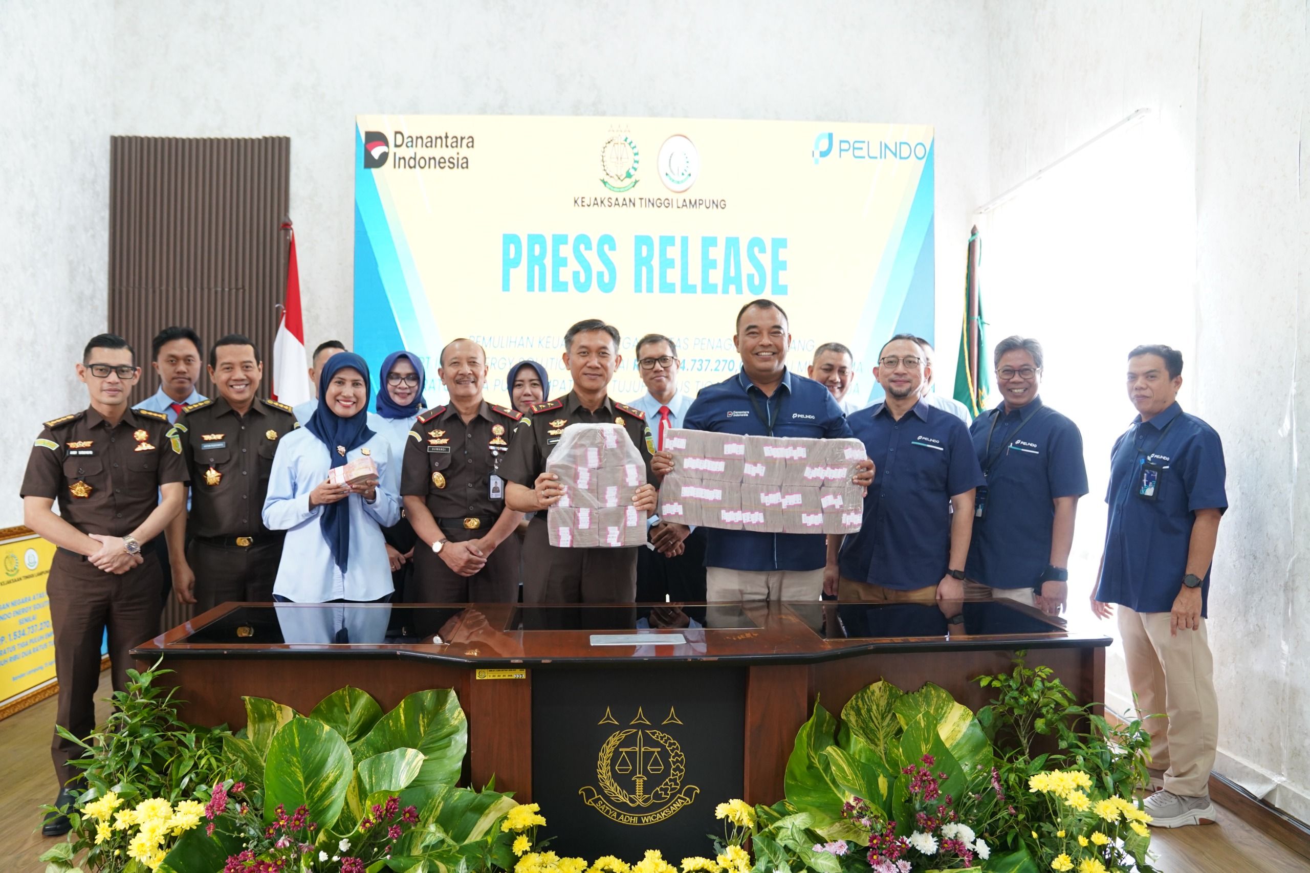 Kejati Lampung Pulihkan Keuangan Negara Rp 1,5 Miliar dari Persoalan Piutang Pelindo dengan PT Indo Energy Solution