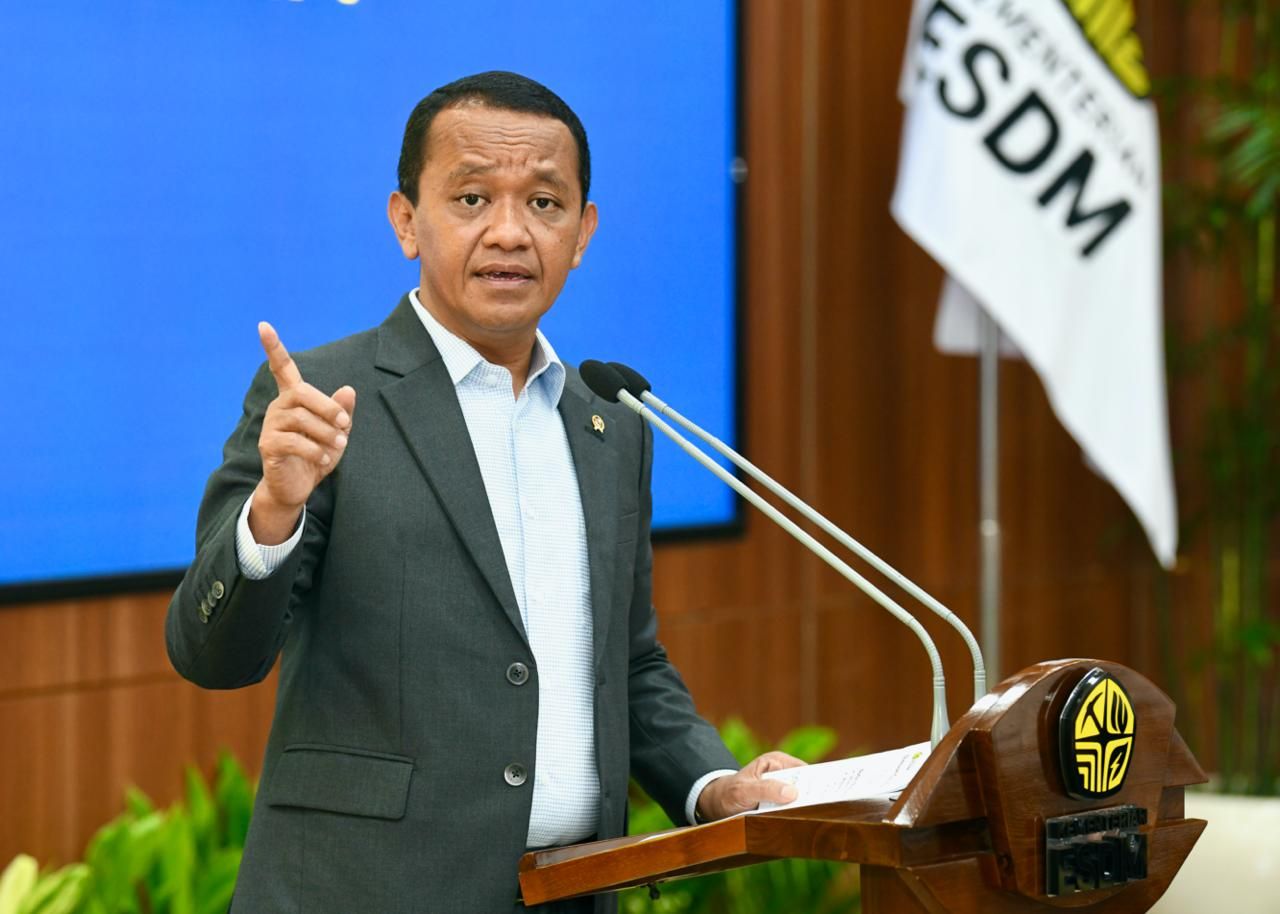 Menteri ESDM Bahlil Umumkan Temuan Gas Bumi Jumbo di Kalimantan Timur