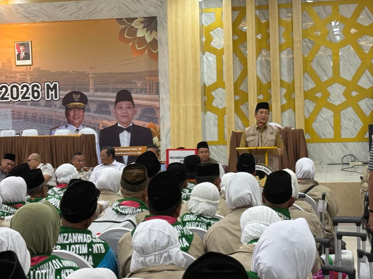 Gubernur NTB Lepas 393 Jemaah Haji Lombok Timur, Titip Doa untuk Daerah