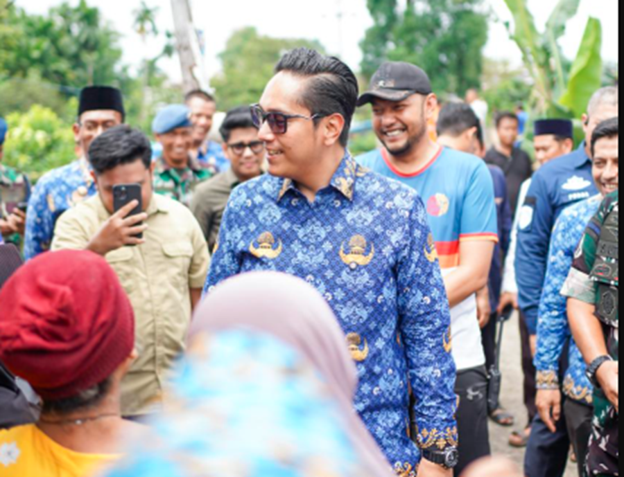Jembatan Roboh di Medan Polonia Ditinjau Rico Waas, Akses Warga Segera Dipulihkan