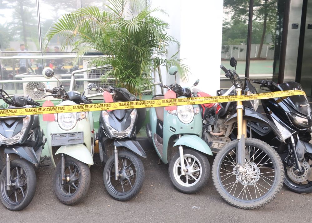 Sepanjang April 2026, Polres Tangsel Bekuk 10 Curanmor yang Ternyata Residivis