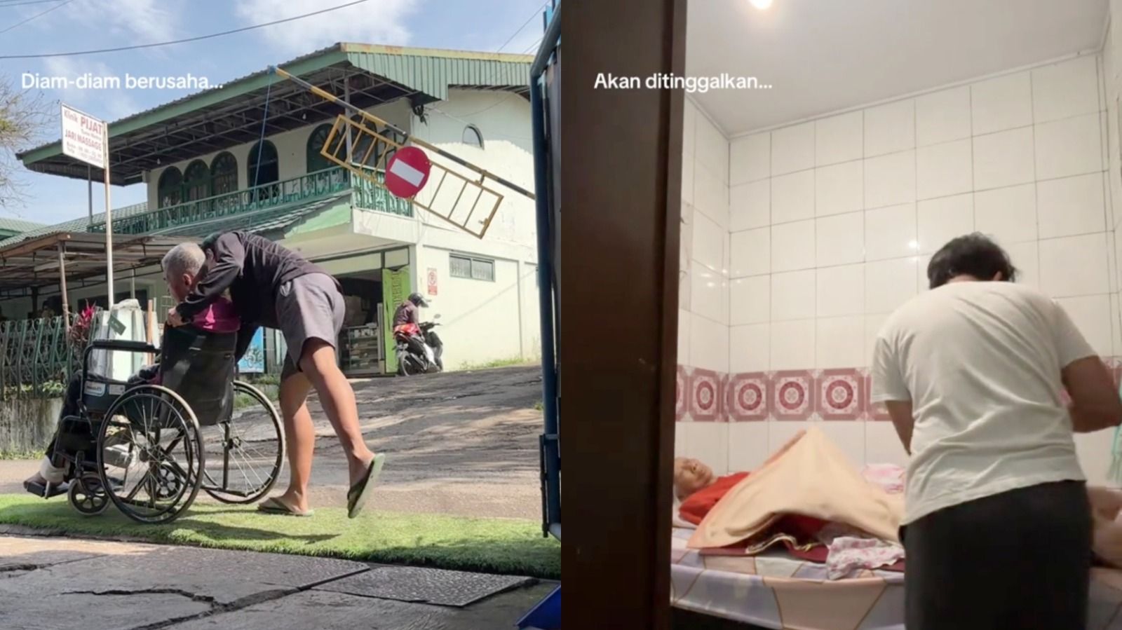 Pria Ini Pilih Kurangi Waktu Bermain Bersama Teman demi Jadi Caregiver dan Menjaga Warung
