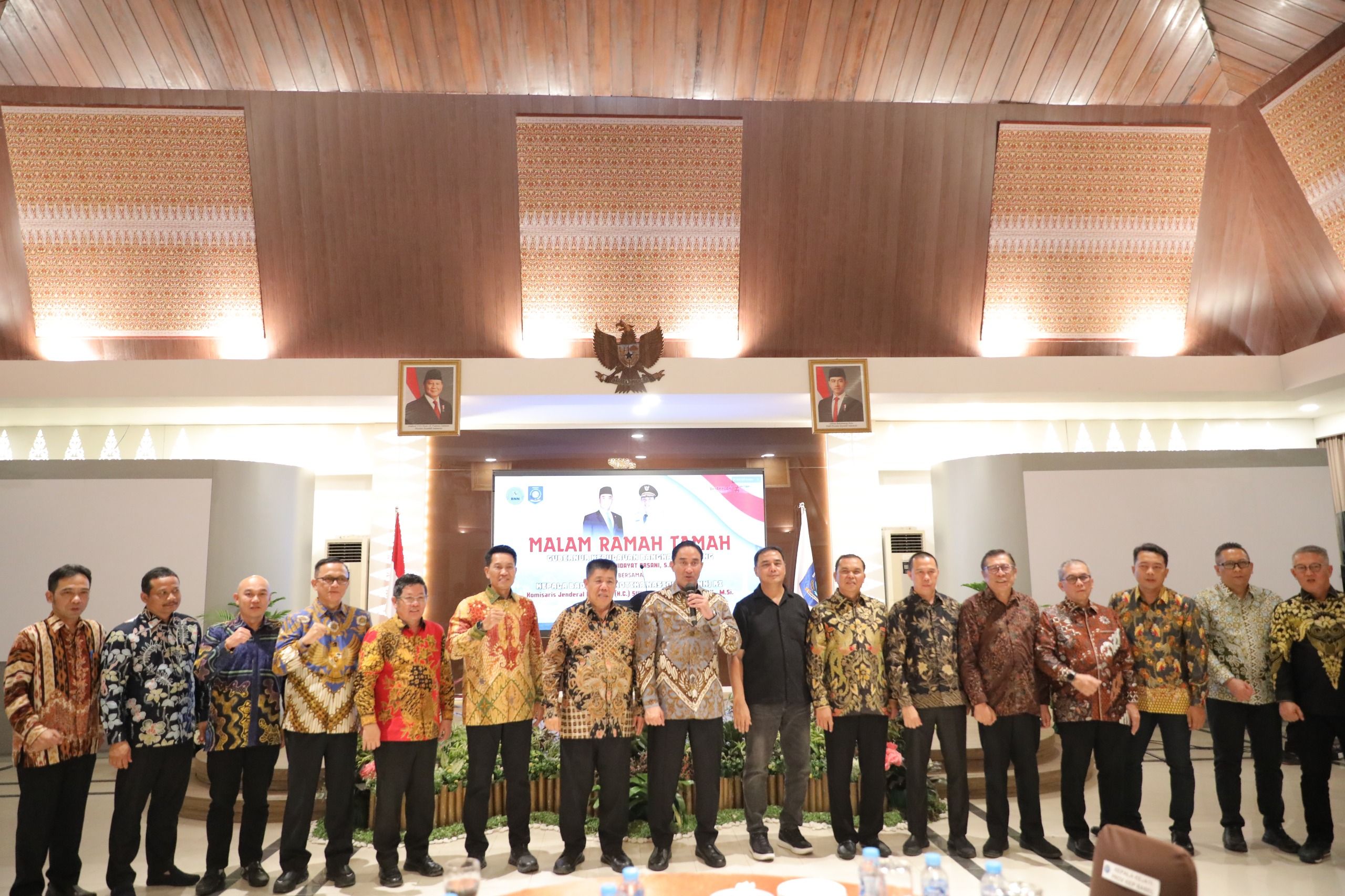 Malam Ramah Tamah Bersama Kepala BNN RI Perkuat Sinergi Berantas Narkoba, Hidayat Arsani: Siapkan Lahan Bangun Kantor BNN Tiap Wilayah