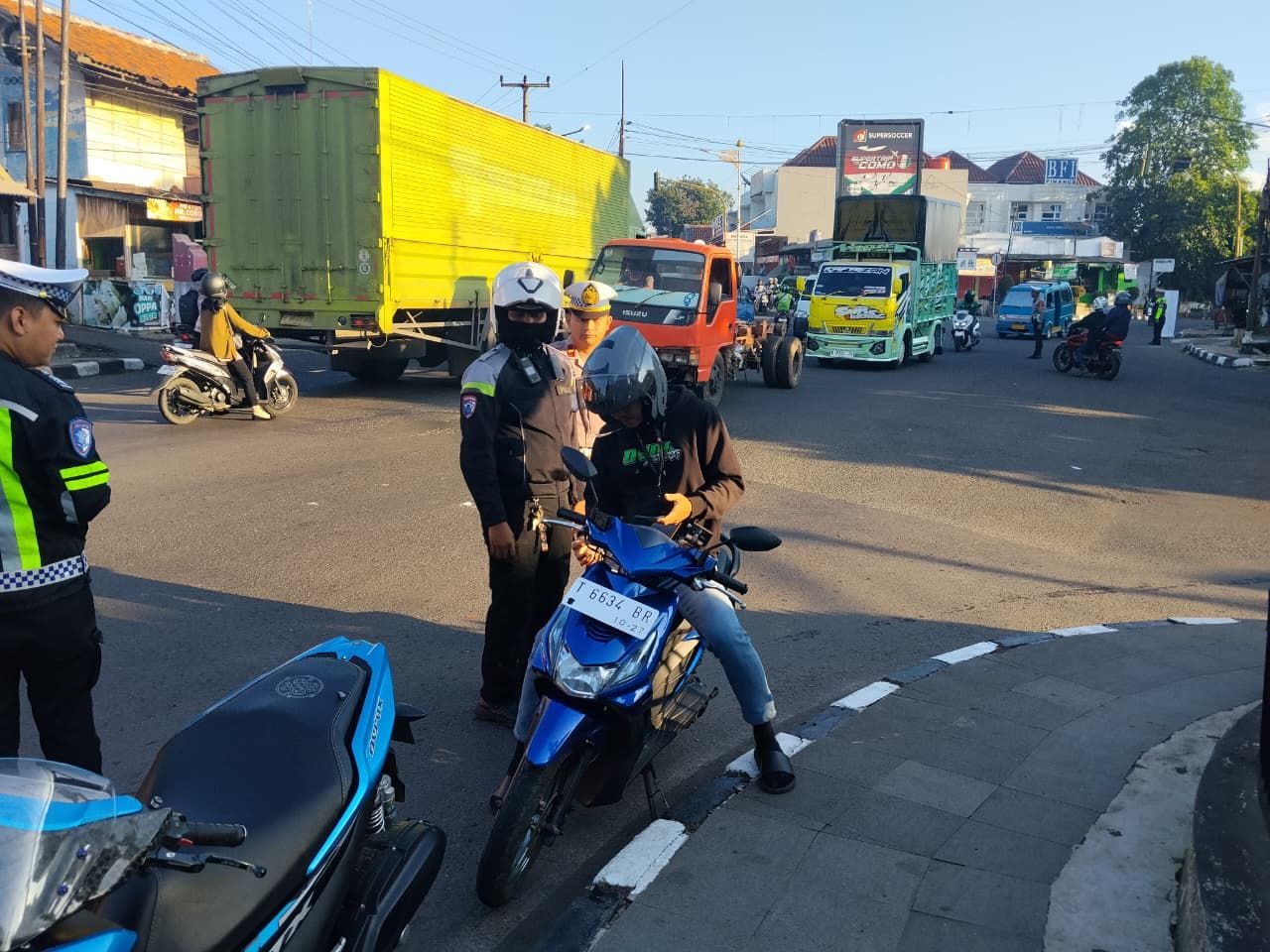 Tegas Namun Humanis! Satlantas Polres Purwakarta Gencarkan Penindakan Knalpot Bising