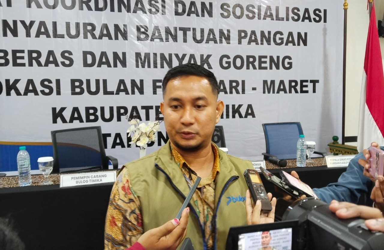 Bantuan Pangan Mulai Disalurkan, 27.209 Keluarga di Mimika Terima Beras dan Minyak