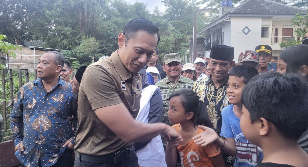 Habiskan Rp 29 Miliar, AHY Bangga Kampung Mrican Sleman Ubah Kawasan Kumuh Jadi Riverfront Cantik : Wilayah Lain Bisa Niru