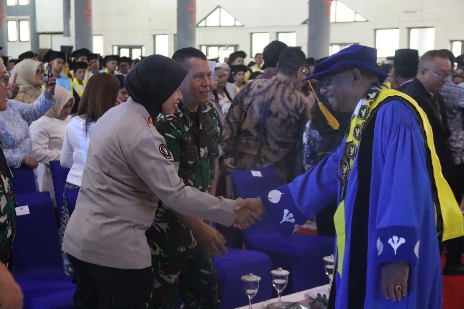 Kabid Humas Polda Maluku Hadiri Dies Natalis ke-63 dan Wisuda Unpatti, Ajak Lulusan Jadi Mitra Polri