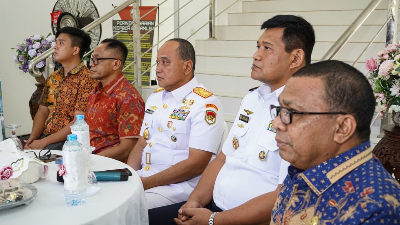 Perkuat Keamanan Maritim, Dankodaeral IX Hadiri Peresmian Gedung Zona Bakamla Timur