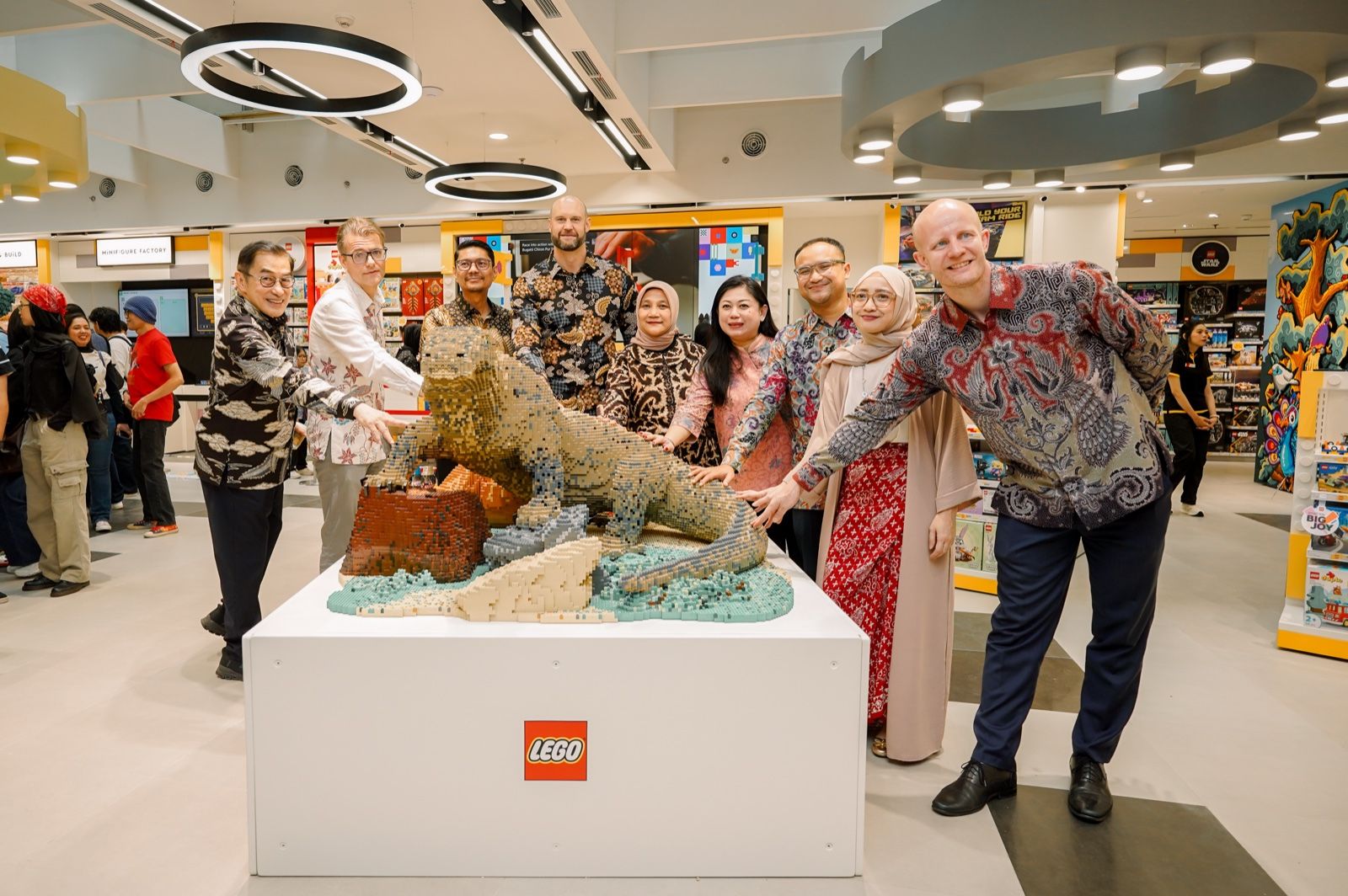 Toko LEGO Terbesar di Asia Tenggara Resmi Dibuka di Jakarta, Bukti Ekonomi RI Masih Kuat