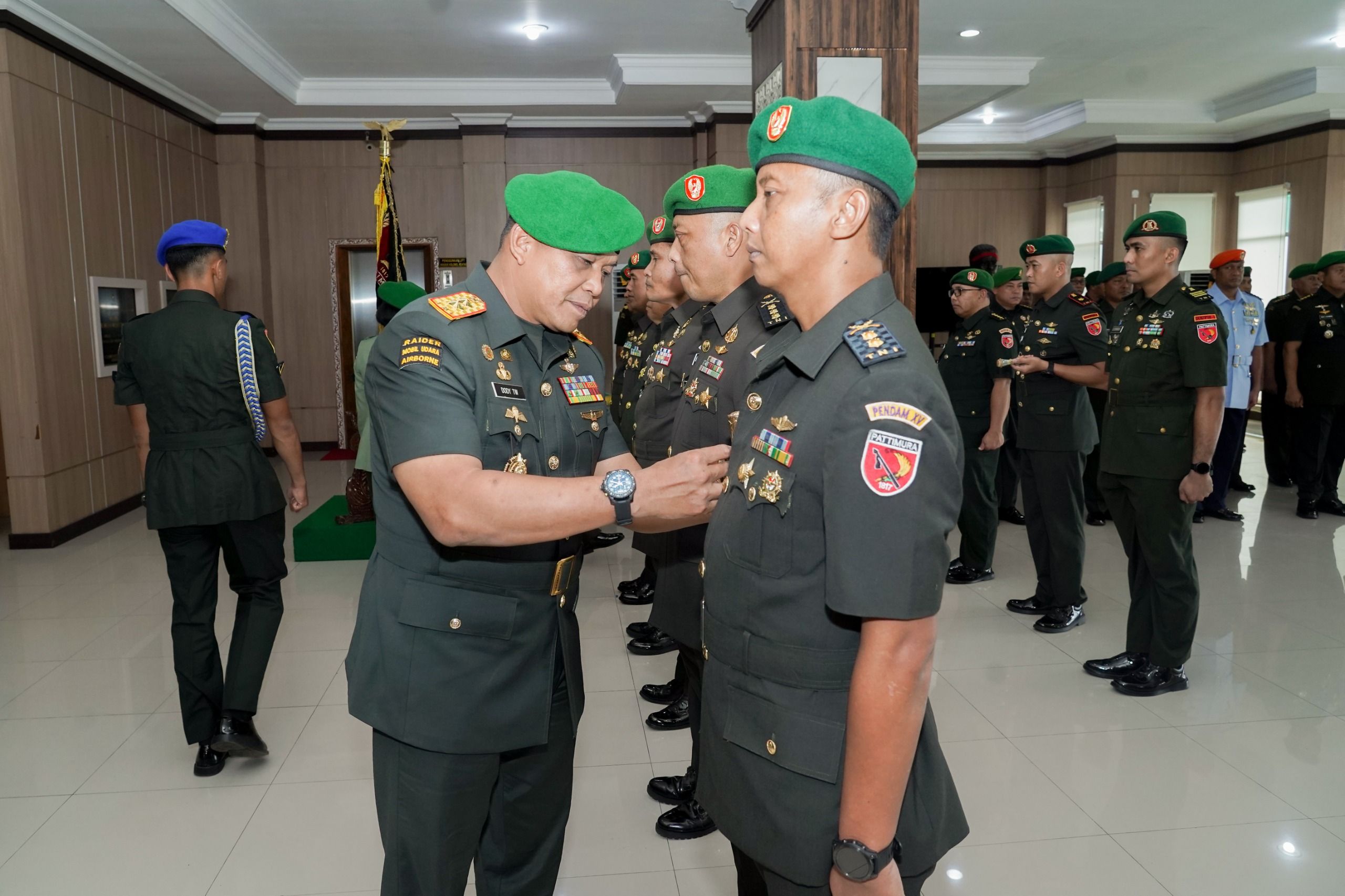 Pangdam Pattimura Pimpin Rotasi Pejabat Utama, Ini Daftar Jabatan yang Diganti