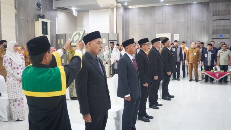Resmi Dilantik, 5 Pejabat Baru Siap Kawal Pembangunan Banda Aceh