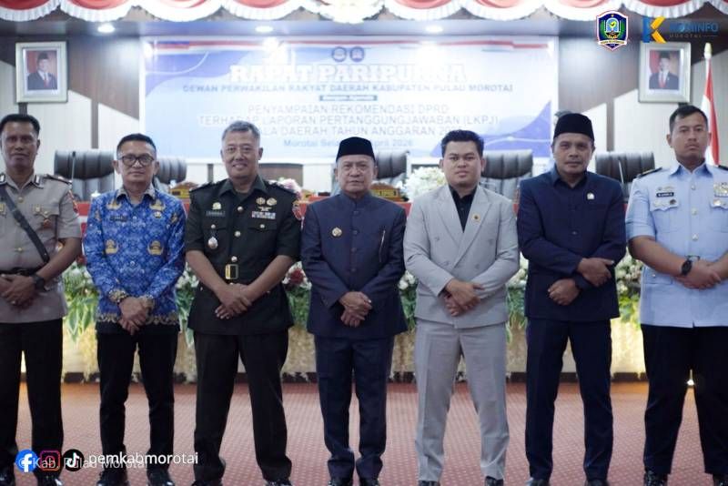 Paripurna DPRD Morotai Evaluasi LKPJ 2025, Tekankan Dampak Nyata bagi Masyarakat