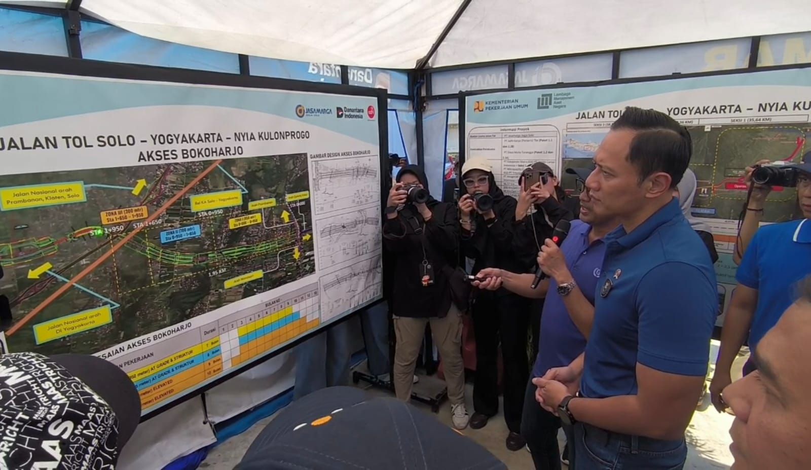 Menko AHY Pimpin Aksi Tanam Pohon di Green Corridor Tol Jogja-Solo : Infrastruktur Harus Pro Lingkungan