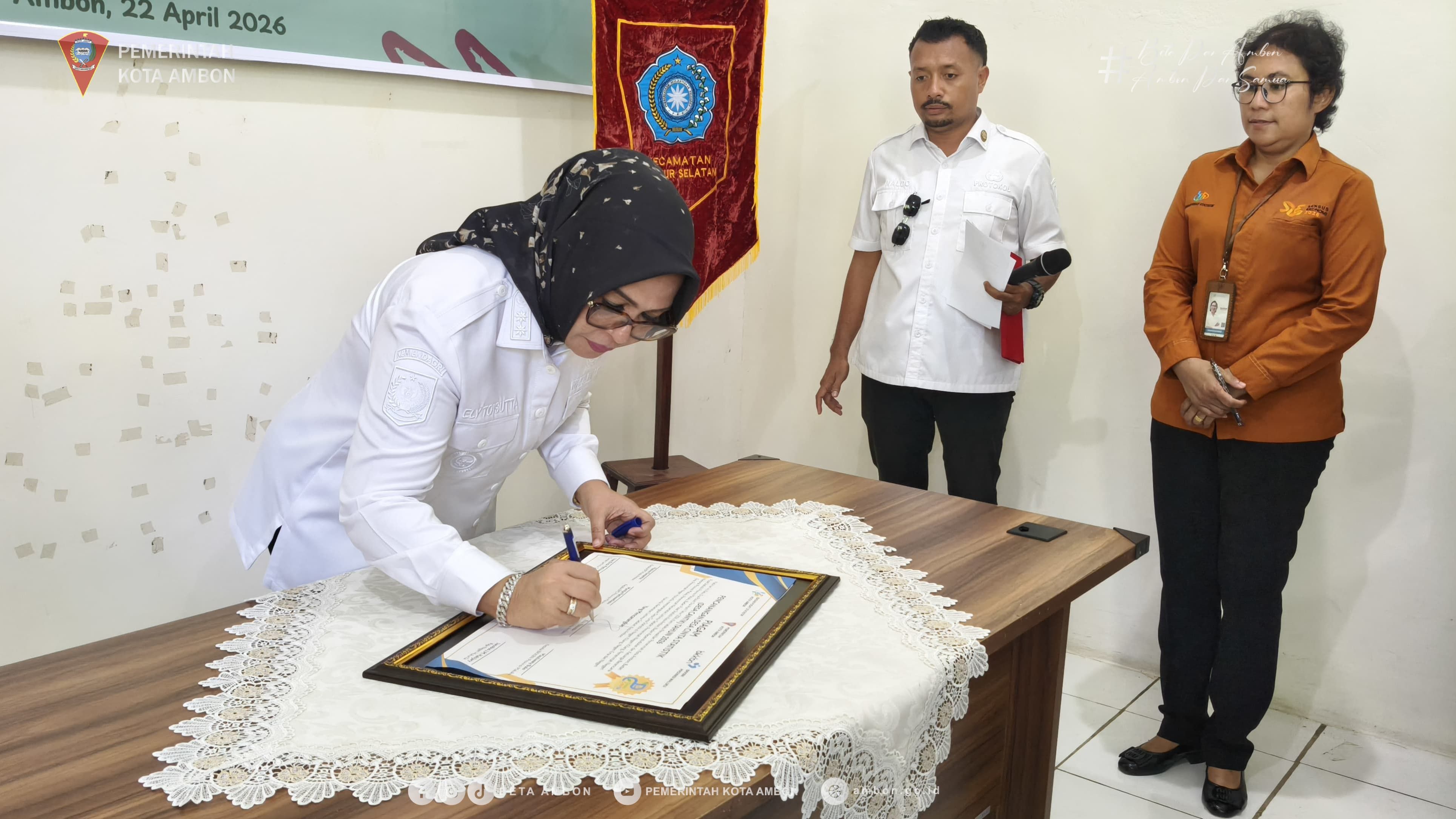 Pemkot–BPS Canangkan Desa Cantik di Tiga Negeri di Ambon