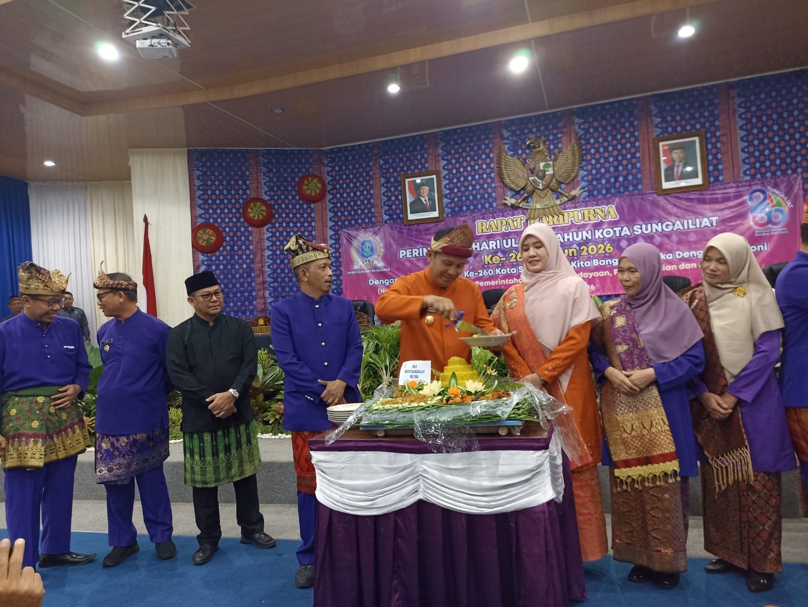 Mengusung Tema Harmoni, DPRD Bangka Gelar Paripurna HUT ke-260 Kota Sungailiat