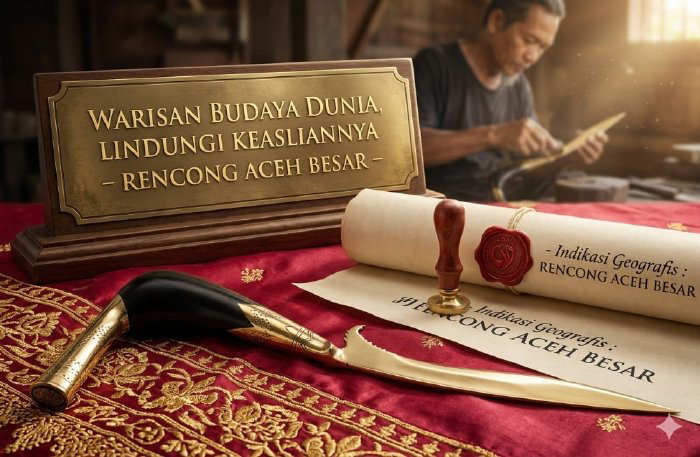 Keren! Rencong Aceh Besar Ditetapkan sebagai Kekayaan Intelektual Komunal