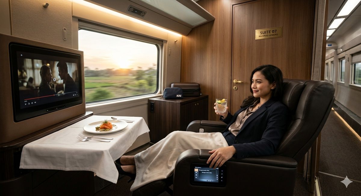 Kemewahan di Atas Rel: Merasakan Sensasi Hotel Bintang Lima di Compartment Suites!