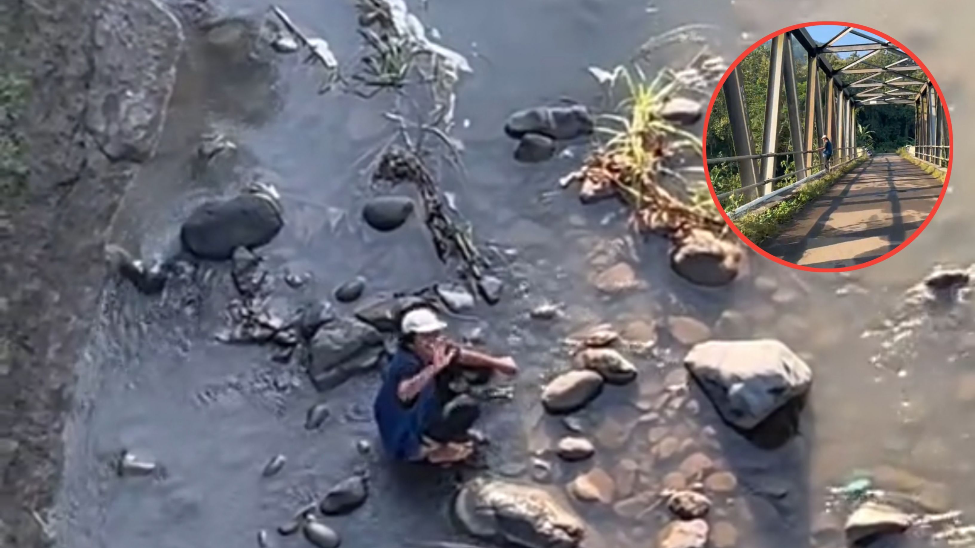 Pria Melamun di Atas Jembatan Bikin Pengendara yang Melintas Cemas, Berujung Hal Tak Terduga