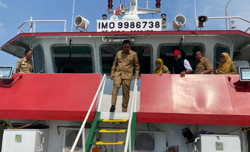 Bupati Jepara Tinjau RS Apung Laksamana Malahayati, Dorong Puskesmas Terapung di Karimunjawa
