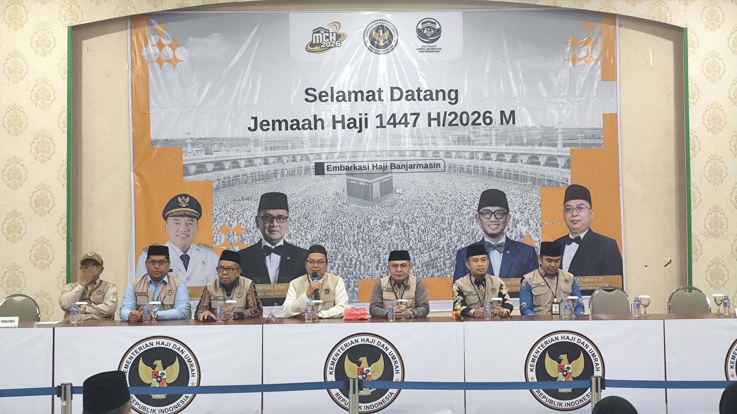 Kloter BDJ 04 Tiba di Embarkasi Banjarmasin: Awal Perjalanan Spiritual Jemaah Haji Kalimantan Tengah
