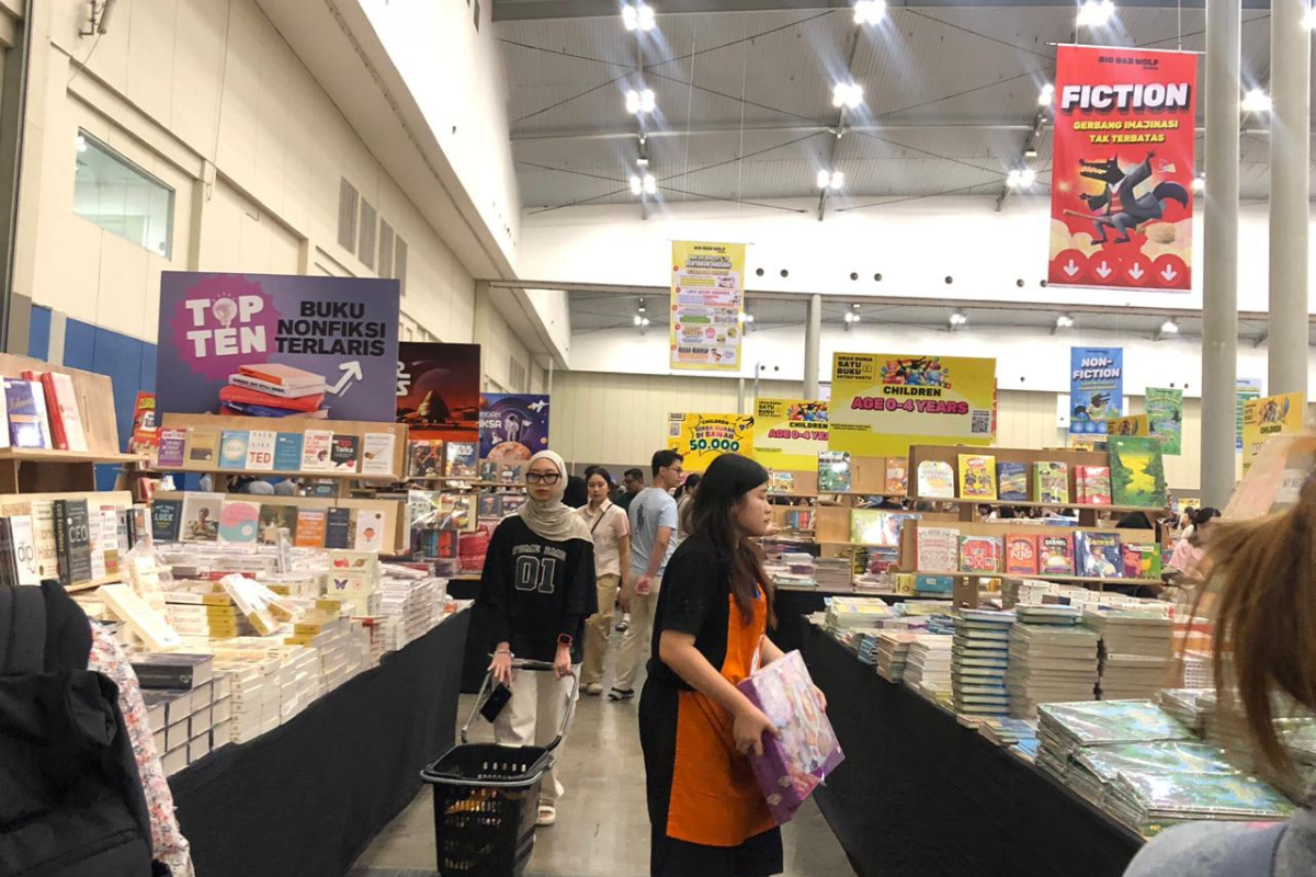 Big Bad Wolf Jakarta 2026 Resmi Dibuka! Diskon Buku hingga 90%, Gratis 1.000 Buku dan Hadiah Mobil Listrik