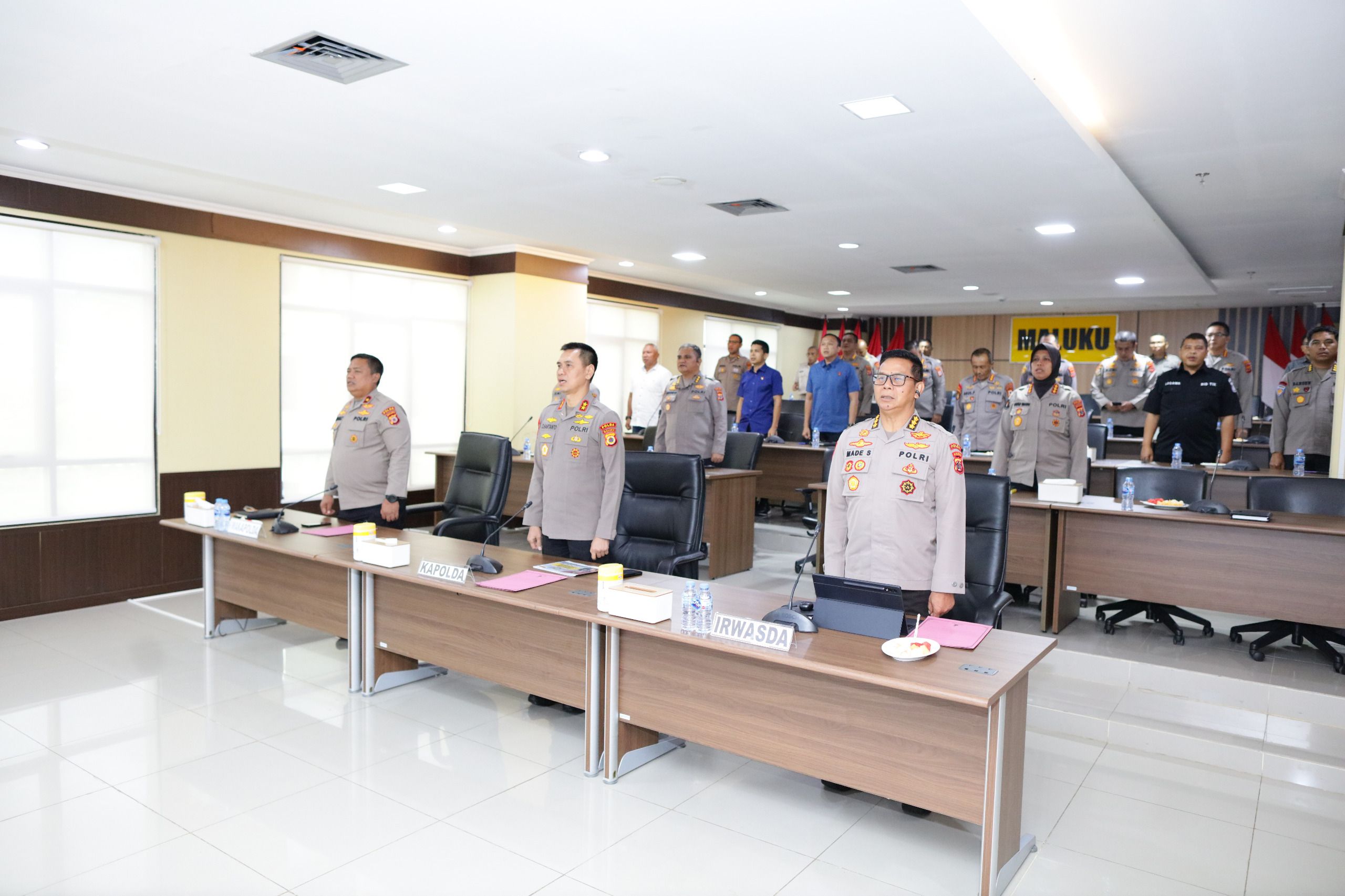Kapolri Minta Jajaran Respons Cepat Isu Kamtibmas Termasuk Polda Maluku