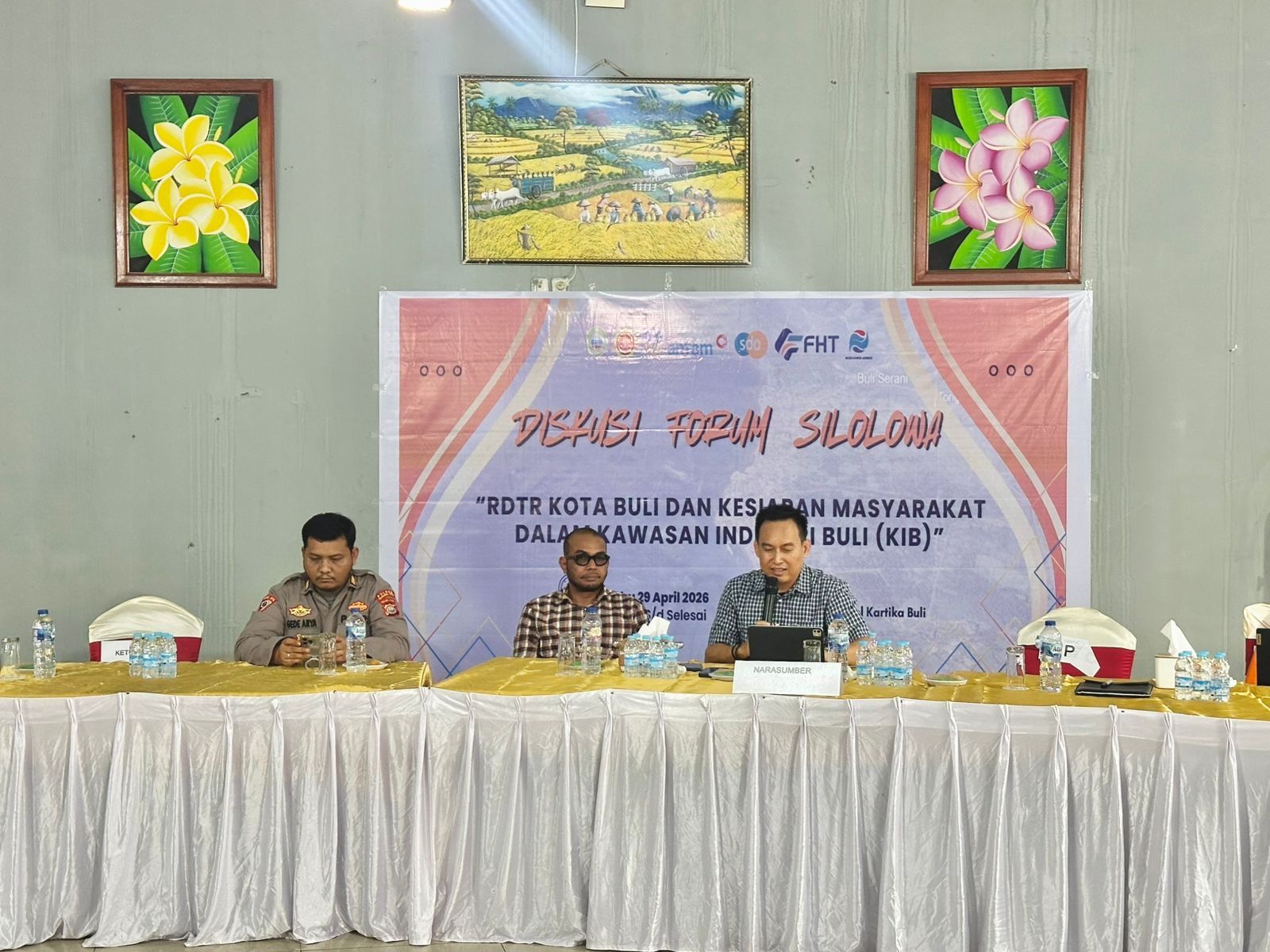 Sekda Haltim Paparkan RDTR di Forum Karang Taruna, Soroti Pengembangan Kawasan Industri Buli